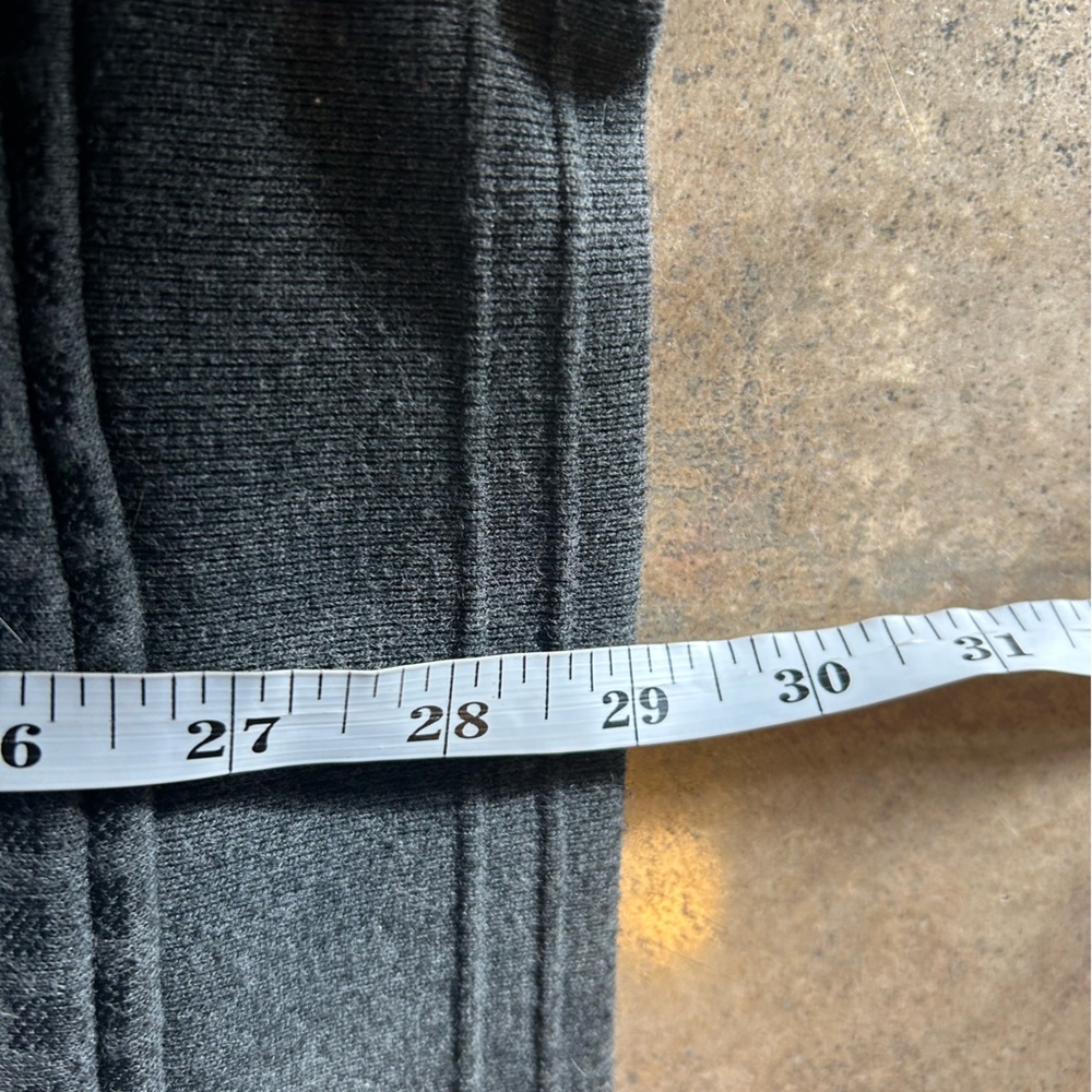 Hammer Made Sweater -  Men's Full Zip Waffle Texture Sweater charcoal gray - Picture 10 of 10